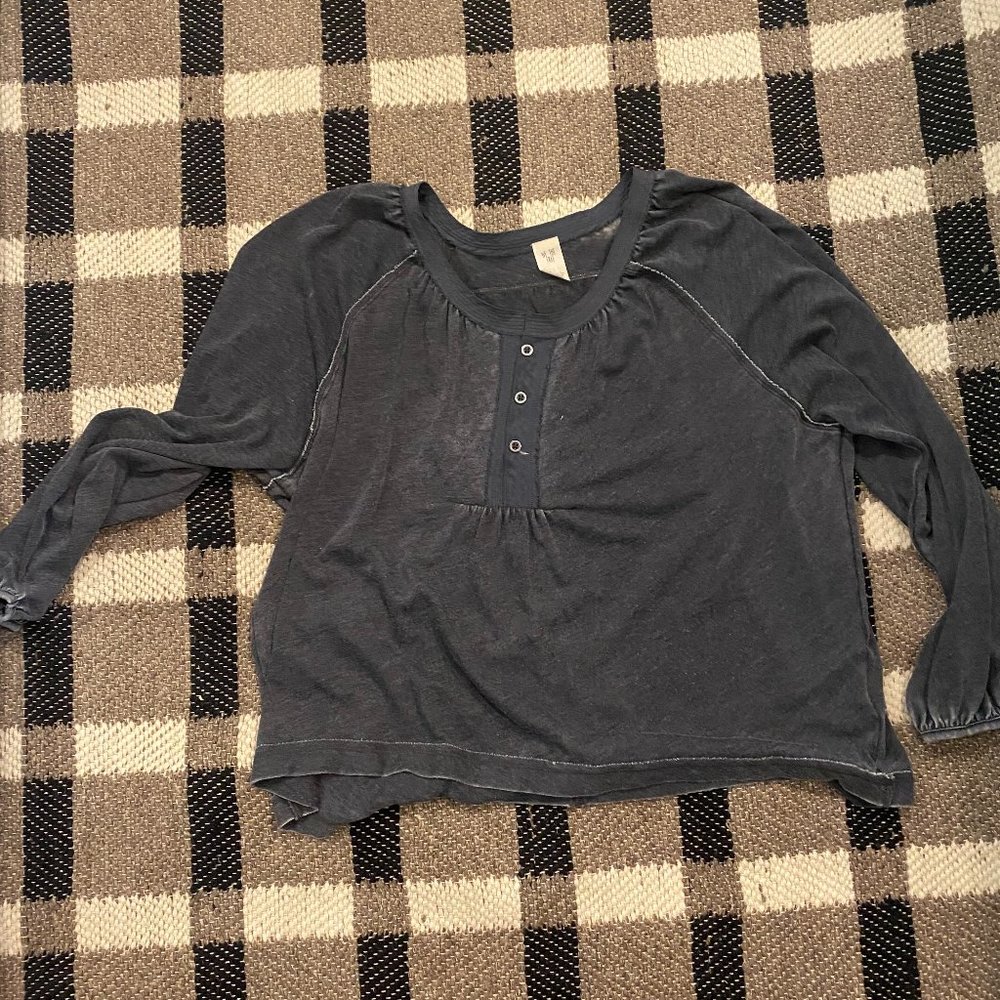 Free People Henley Tee